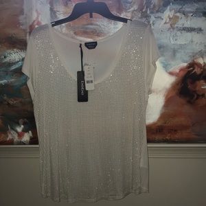 ⭐️SOLD⭐️ 🆕 Bebe Studded front top Large